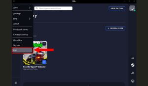 EA Launcher Exit