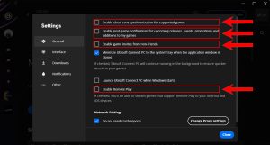 Change Settings in Ubisoft Connect Launcher